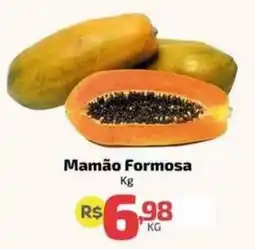 Supermercado Jacomar Mamão Formosa oferta