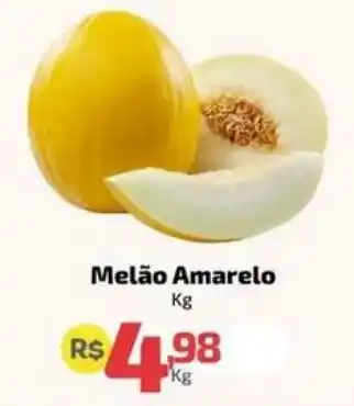 Supermercado Jacomar Melão Amarelo oferta