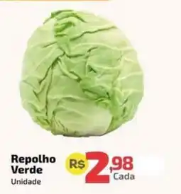 Supermercado Jacomar Repolho Verde oferta