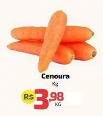 Supermercado Jacomar Cenoura oferta
