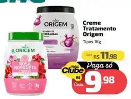 Supermercado Jacomar Creme tratamento origem oferta