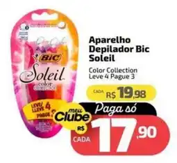 Supermercado Jacomar Aparelho Depilador Bic Soleil oferta