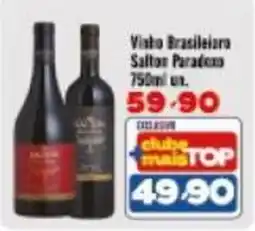 Rede Top Vinho Brasileiro Salton Paradiso oferta