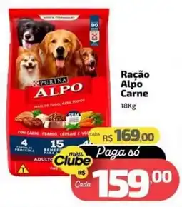 Supermercado Jacomar Ração Alpo Carne oferta