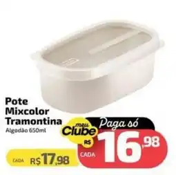 Supermercado Jacomar Pote Mixcolor Tramontina oferta