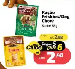 Supermercado Jacomar Ração Friskies/Dog Chow oferta