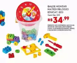 Bistek Supermercados balde montar matrix relogio educat. big oferta