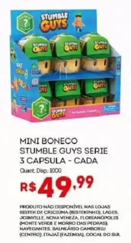 Bistek Supermercados Mini boneco stumble guys serie 3 capsula - cada oferta
