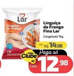 Supermercado Jacomar Linguiça de Frango Fina Lar oferta