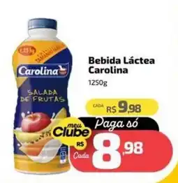 Supermercado Jacomar Bebida Láctea Carolina oferta