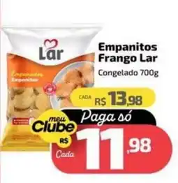 Supermercado Jacomar Empanitos Frango Lar oferta