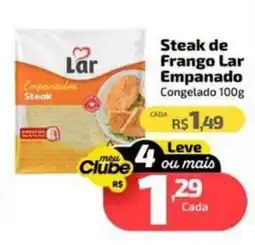 Supermercado Jacomar Steak de Frango Lar Empanado oferta