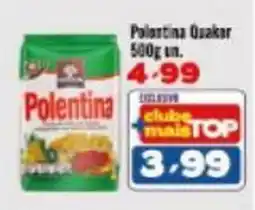 Rede Top Polentina Quaker oferta