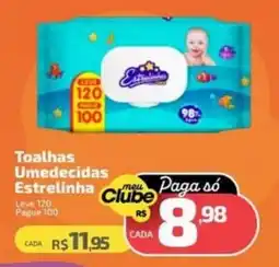 Supermercado Jacomar Toalhas Umedecidas Estrelinha oferta