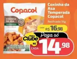 Supermercado Jacomar Coxinha da asa temperada copacol oferta