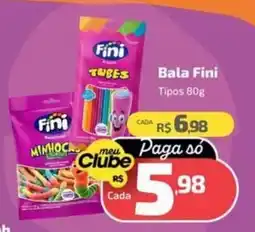Supermercado Jacomar Bala Fini oferta
