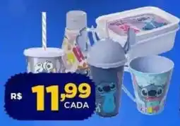 Super Show Copo com tampa e canudo oferta