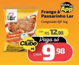 Supermercado Jacomar Frango à Passarinho Lar oferta