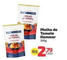 Supermercado Jacomar Molho de tomate hemmer oferta