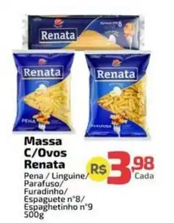 Supermercado Jacomar Massa c/ovos renata oferta