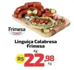 Supermercado Jacomar Linguiça Calabresa Frimesa oferta