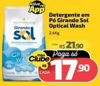 Supermercado Jacomar Detergente em Pó Girando Sol Optical Wash oferta