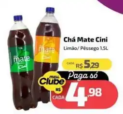Supermercado Jacomar Chá Mate Cini oferta