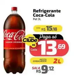 Supermercado Jacomar Refrigerante Coca-Cola oferta