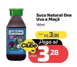 Supermercado Jacomar Suco Natural One Uva e Maçã oferta