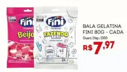 Bistek Supermercados Bala gelatina fini oferta