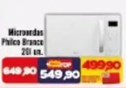 Rede Top Microondas Philco Branco oferta