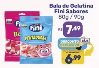 Supermercados Jau Serve Bala de Gelatina Fini Sabores oferta