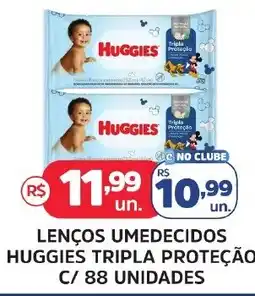 Supermercados Correia Lenços umedecidos huggies tripla proteção oferta
