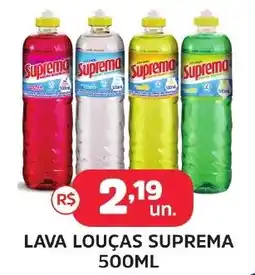 Supermercados Correia lava louças suprema oferta