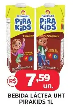 Supermercados Correia Bebida lactea uht pirakids 1l oferta
