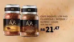 Bistek Supermercados Cafe soluvel lor 84g classique / intense / ultimo oferta