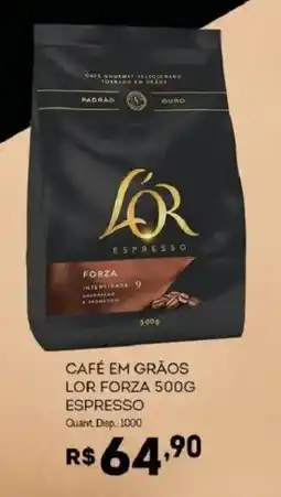 Bistek Supermercados Café em grãos lor forza espresso oferta