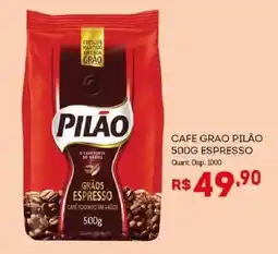 Bistek Supermercados Cafe grao pilao espresso oferta