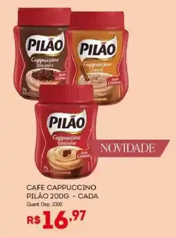 Bistek Supermercados Cafe cappuccino pilao oferta