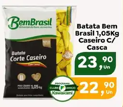 Supermercados Kawakami Batata Corte Caseiro oferta