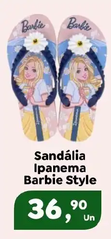 Supermercados Kawakami Sandália Ipanema Barbie Style oferta