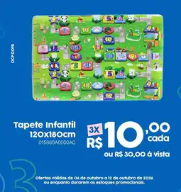 Casa Freitas Tapete Infantil oferta