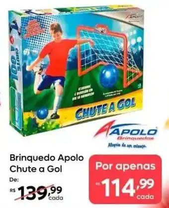 Brinquedo apolo chute a gol