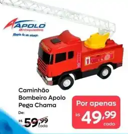 Barbosa Supermercados Caminhão Bombeiro Apollo Pega Chama oferta