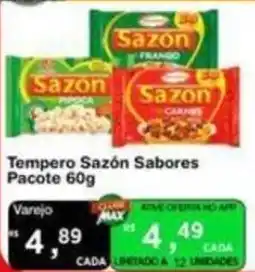 Max Atacadista Tempero Sazon oferta