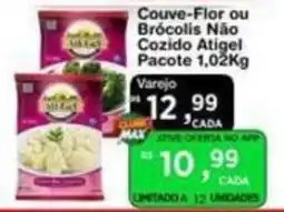 Max Atacadista Couve-flor ou Brócolis Não Cozido Atigel oferta