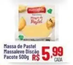 Max Atacadista Massa de Pastel Massa leve Discão oferta