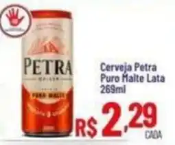 Max Atacadista Cerveja petra puro malte lata oferta