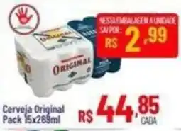 Max Atacadista Cerveja original oferta