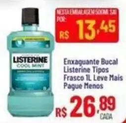 Max Atacadista Enxaguante Bucal Listerine oferta